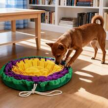 Esterilla de olfateo para perros - Esterilla de alimentación interactiva de estimulación mental para comedores rápidos, lavable a máquina para búsqueda y alimentación de perros pequeños y grandes - Multicolor - Ver 1