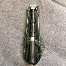 130cm Foldable Telescopic Fishing Net, Outdoor Fishing Gear Suitable For Fly Fishing, Carp Fishing, Sea Fishing, New Arrival - Multicolor - View 9