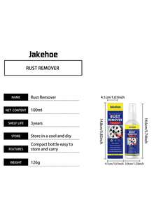 jakehoe Rust Remover, Metal Surface Cleaner, Removes Stains For Bright And Clean Everyday Rust Care - Multicolor - View 10