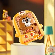 1个3D卡通动物滑动拼图，9格3D拼图滑动板，儿童益智玩具，适合开学、万圣节、圣诞节、生日等场合的礼物 - 彩色 - 查看 10