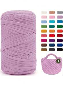 250g/Ball Thick Handmade Knitting Yarn (Chunky) - Extra Large Chunky Roving, Suitable For DIY Knitting Bags, Baskets, Blankets, Rugs - Handcraft Knitting & Handbag Making Material, DIY Wallet Crafting - Multicolor - View 22