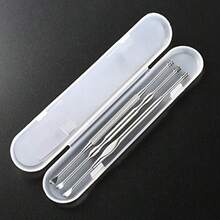 3 Pcs Ear Pick Earwax Removal Kit Geengle Ear Cleansing Tool Set Ear Curette Ear Wax Remover Tool With A Cleaning Brush And Storage Box - 如圖所示 - 查看 8