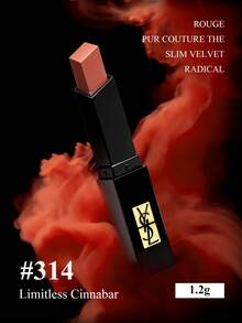 Yves Saint Laurent ROUGE PUR COUTURE 丝绒纤细系列 #314，1.2克/0.04盎司 - #314 - 查看 1