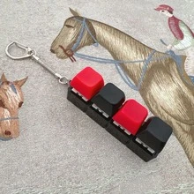 1/2/3件套机械键盘造型减压玩具，感官玩具，缓解焦虑和压力，便携式减压钥匙扣，减压礼物 - 彩色 - 查看 9