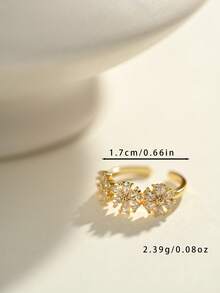 Gold & Silver Rings, Delicate & Minimalist, Suitable For Dates, Gatherings, Party Gifts - Multicolor - View 6