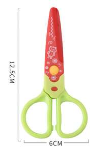 ‌1 Piece Of Plastic Lace Scissors Cute Color Matching Student Manual Paper Cuttings Tool Detachable Design Easy To Replace The Blade Lace Scissors - Multicolor - View 17