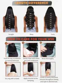 30英寸挑染蕾丝前假发，真人混纺发丝，4/27渐变蜂蜜金假发，女士款，13x4高清透明蕾丝前假发，200%密度，彩色混纺假发，预先拔毛，带婴儿发 - S2/30 - 查看 10