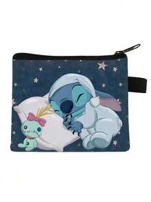 DOBBLE 1/3/5pcs Cute Cartoon Stitch Coin Purse, Party Favor Small Gift, Card Holder, Handbag, Creative Mini Wallet, Portable Stitch Accessories, Halloween - Multicolor - View 10