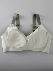 4-Piece Women's Comfortable And Breathable Color-Blocked Sports Bra Set, Bralettes For Women,Bras For Women,Full-Cup Warm Bra, Lifts And Flattens The Abdomen, Side Shaping, Suitable For Yoga.  Powerful Push Up Seamless Bra Powerful Anti-Sagging Super Gather Wireless Underwear Bra - 彩色 - 查看 11
