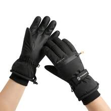 1 Pair Unisex Winter Ski Gloves, Couple's Windproof Thick Gloves, Skiing Warm Gloves - A - View 10