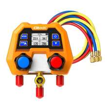Elitech DMG-2SE Digital Manifold Gauge Set Pressure Gauge With Charging Hose - 1 - View 1