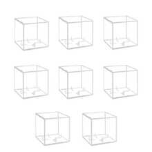 8pcs Clear Baseball Display Cases, Transparent Baseball Display Boxes For Signed Baseballs - Multicolor - View 15