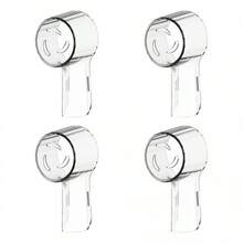 适用于替换刷头和IO系列电动牙刷刷头保护罩的电动牙刷防尘罩 - 彩色4件裝 - 查看 7