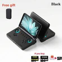 Retroid Pocket Flip2 consola de juegos portátil Retro Android13 5,5 pulgadas AMOLED pantallaáctil reproductor de vídeo Wifi Gi - SD865 azul - Ver 2