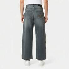 Adidas Originals 男士牛仔裤 KE0112 - 藍色 - 查看 2