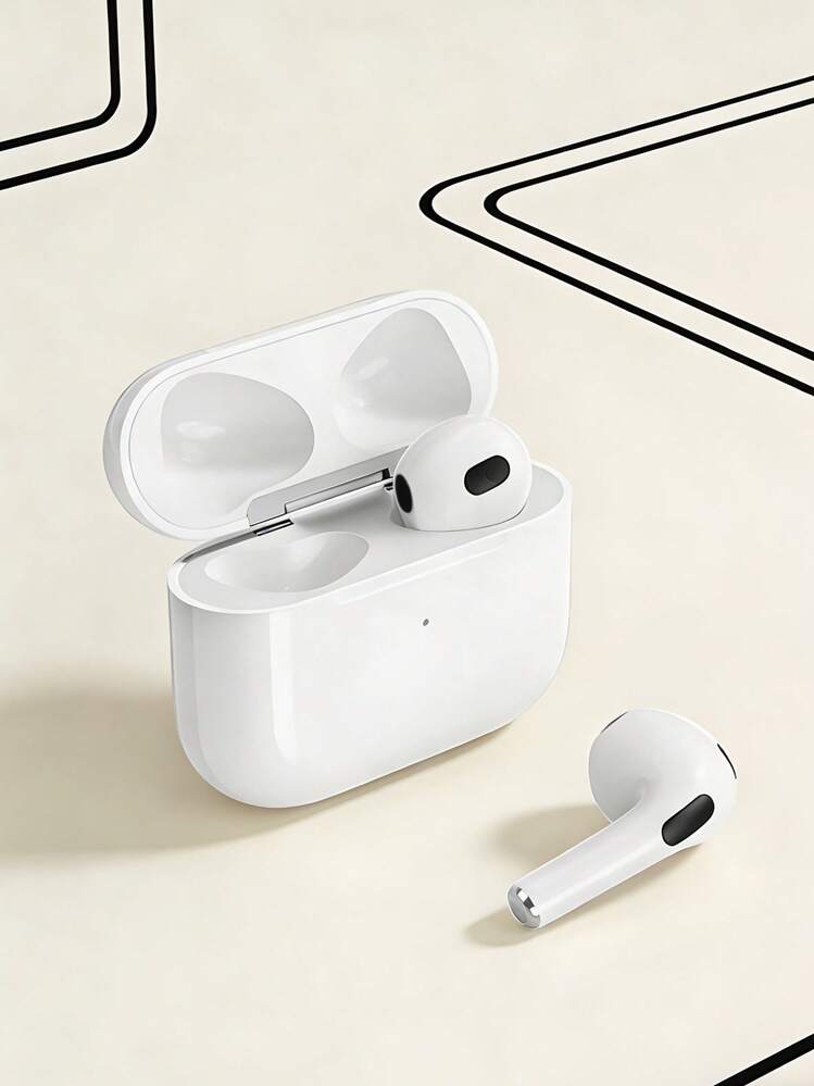 PD-BT430 Pro Bluetooth Earphones: Hybrid Active Noise Cancellation, Spatial Surround Sound, Long Battery Life, Comfortable In-Ear Design, White - White - View 10