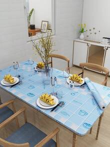 15.7英寸宽哑光蓝色自粘墙纸，适用于厨房台面、橱柜和家具翻新，加厚款 - 彩色 - 查看 7