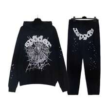 Autumn/Winter Outfits, Street Style Casual Hip-Hop Outfits, And Stylish Hooded Outfits - 黑色 - 查看 9