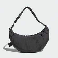 Adidas Women's W MH SH BAG Crossbody Shoulder Bag JZ2143 - Black - View 1