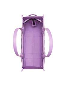 Marc Jacobs The Canvas Large Tote Bag Women  Bags It Features Cotton Canvas,2026 Valentine's Day Gifts,Gift For Her M0016156 - 510 深梅子色 - 查看 6