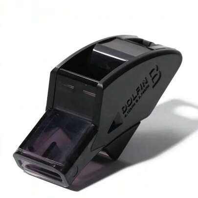 Dolphin B basketvissla: Kraftfullt ljud, domarevissla i plast av professionell kvalitet, perfekt för sport och camping.