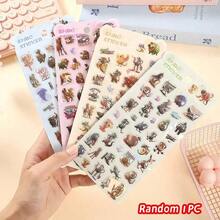 3D立体浮雕贴纸 - 糖果、海洋生物、冰淇淋、太空幽灵、水晶装饰贴纸（儿童版），非常适合手机壳、笔记本、工艺品、趣味贴纸、日记扩展页、3D立体浮雕贴纸和涂鸦贴纸。 - 彩色 - 查看 4