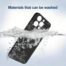 1pc Flexible TPU Phone Case Ultra-Thin Design Anti-Fingerprint Raised Edges Screen Protection Durable Material Long-Lasting Use, Compatible With Infinix/Camon/Spark - Black - View 2