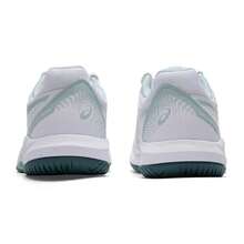 Asics 男士网球鞋 GEL-DEDICATE 8，舒适缓震休闲网球鞋，适合日常穿着，1041A408-107 - 綠色/白色 - 查看 5