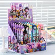 Bộ 1/2/3/4/5/6 bút bi in hình nhóm nhạc thần tượng K-Pop, bút bi học sinh, bút vặn, bút viết, bút bấm màu xanh dương, văn phòng phẩm học sinh, dụng cụ viết, quà tặng học sinh, đồ dùng học tập và văn phòng phẩm. - Nhiều màu - Xem 4