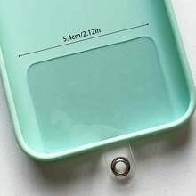 Durable Detachable Lanyard Clip Phone Case Holder - Removable Lanyard Clip Pad For Smartphone Tether Strap - Multicolor - View 2