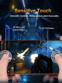 3 Piecestempered Glass Screen Protector For IPhone 17, 17 Pro, 17 Pro Max, 17 Air, 16, 16 Plus, 16 Pro, 16 Pro Max, 15, 14, 13, 12, 11 Pro Max, X, XS, XR, Mini, 7, 8, 14 Plus And Other Models, Suitable For Phone Cases, Valentine's Day Gift - Clear - View 3