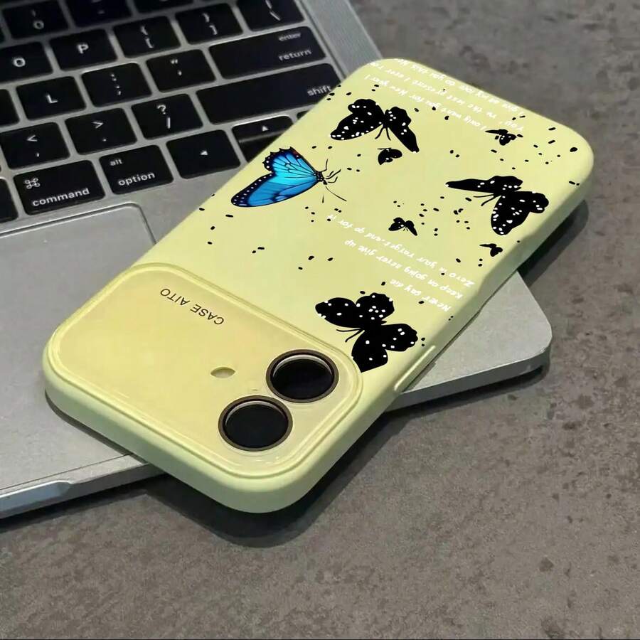 苹果phonecase透底867JPDSCFYTiphone15Pro圣诞礼物iPhone13新年礼物14男女朋友IPhone17Pro生日礼物防摔 - クリーミーな黄色 - チェックする 1