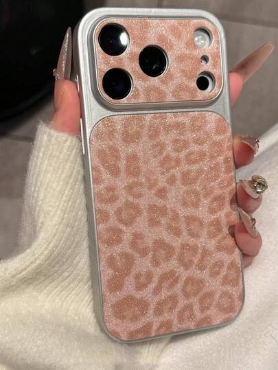 豹纹时尚手机壳，兼容 17、17 Pro、15、16 Pro Max、13、14、15 Pro、17 Air、Pro Max，女士防摔保护套