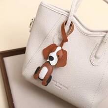 Fashionable Brand Dalmatian Leather Lanyard Small Dog Pendant Cute Cartoon Puppy Car Key Chain Keyring,Purse Charms - Multicolor - View 25