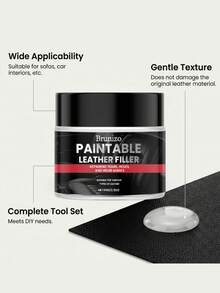 Leather Filler, Leather Surface Cleaner, Renovator, Stain Remover, Maintenance, Shine, Household Carebeach,Summer,Vacation,Holiday,Travel Essential,Going Out Tops,Household Items - Multicolor - View 9