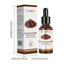 30毫升精油套装，芳香按摩油，用于身体排毒和放松，薰衣草和檀香香型 - 30ml按摩精油 - 查看 3