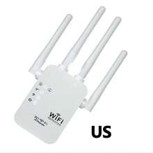 WiFi信号增强器/路由器扩展器/信号放大器/远距离放大器，带以太网端口，双网络接口，家用无线网络中继器/蜂窝网络放大器，带以太网端口 - 美規A型插(110-127V) - 查看 13