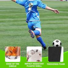 2pcs Mini Football Shin Pad Non-Slip Shock Absorbing Leg Protector Men Women Thicken Lightweight Soccer Training Shin Guard - Multicolor - View 5