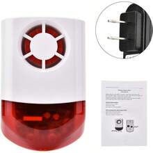 Sirena Inalambrica Sirena Inalambrica para Exteriores para el de Alarma WiFi Alarma de  Acustico-optica - 433 millones - Ver 9