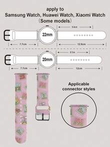 1 szt. Miękki, elastyczny, oddychający pasek na nadgarstek, odpowiedni do smartwatchy i Honor, 38 mm, 40 mm, 41 mm, 42 mm, 46 mm, 45 mm, 44 mm, 49 mm, modny, codzienny silikonowy pasek do zegarka, kompatybilny z Apple Watch Ultra SE/11/10/9/8/7/6/5/4/3/2/1 - Wielokolorowe - Zobacz 7