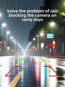 Thickened Car Rearview Mirror Rain Visor, Waterproof Side Wing Rain Guard, Universal Car Rearview Mirror Rain And Snow Protection Cover - A - View 4