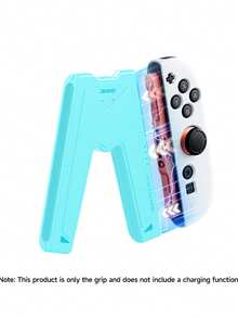 1 个 V 型手柄支架，兼容 Switch 2 控制器手柄，可拆卸 JoyCon 磁力支架，适用于左右手柄，NS2 新机器 Switch 2 游戏配件，兼容 Switch NS 扩展电池版，可与保护套一起使用，适用于 JoyCon 左右手柄的握把，Switch OLED 支架控制器支架，适合旅行，送给游戏玩家的最佳礼物 - 彩色 - 查看 13