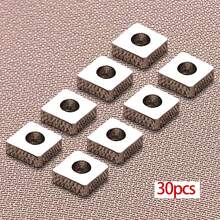 30pcs 18K Gold Plated Square Spacer Beads Brass Square Beads Flat Square Spacer Beads Metal Loose Beads For Jewelry Necklace Bracelets Earrings Making DIY Crafts - Multicolor - View 9