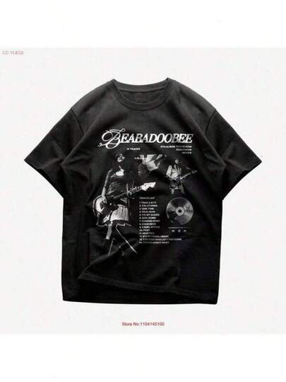 Men's Christmas Shirts Men's Casual Print Round Neck Short Sleeve T-Shirt Premium Beabadoobee T Shirt Ever Seen Album Death Bed New Heavy Cotton Long Or Short Sleeves -Versatile Basic T-Shirts,Fun,Sexy,Avant-Garde And Personalized Design,Opaque Fabric,Suitable For Spring Valentine's Day, New Year Party Gifts, And Must-Have Gifts For The Start Of School Season,Unisex T-Shirt, Soft,Durable Round Neck Casual Top For Spring,Summer,And Fall Bovfriend Gifts, Graphic Tees,Back To School