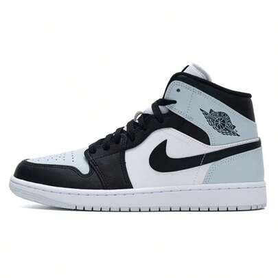  Men's Basketball Shoes AIR JORDAN 1 MID Outdoor Casual Comfortable Basketball Shoes DQ8426-002
