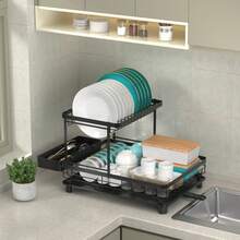 Escurreplatos - Negro - Ver 4