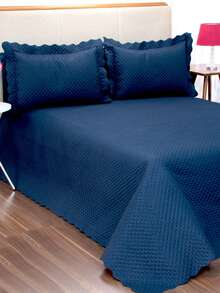 Quilt Sets - Màu xanh hải quân - Xem 1