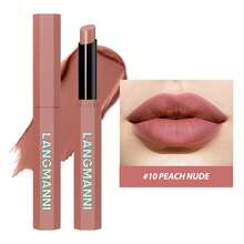 12 Colors Velvet Matte Lipstick, Nude Matte Soft Dark Color Lipstick, High Pigment Long Lasting Waterproof Lipstick, Makeup Gift For Women & Girls - 12 Colors - View 12