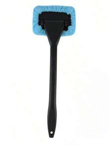 1pc Car Windshield Defogging Cleaning Brush, Windshield Wiper Tool And Glass Cleaner, This Multifunctional Tool Combines Defogging Brush And Windshield Wiper Function To Efficiently Clean And Restore Visibility.