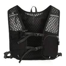 Running Vest Backpack, Lightweight Hydration Vest 5L - Adjustable Men Women Running Backpack Vest For Trail Running, Hiking, Cycling & Marathons - Black - View 4